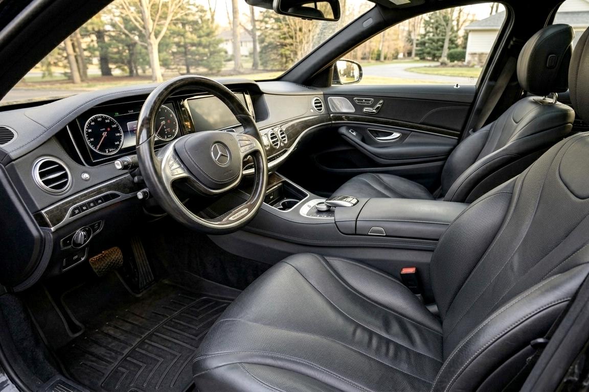 Après detailing CVM Auto — intérieur Mercedes propre